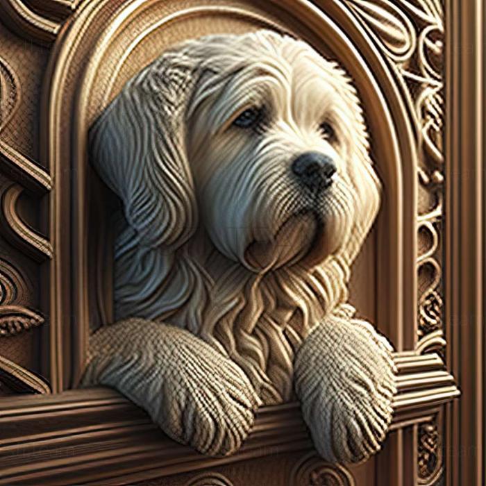 3D модель Російська салонна собака (STL)